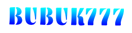 Bubuk777 RESMI